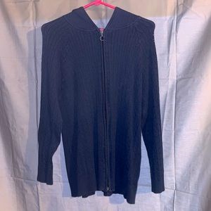 Women’s Faded Glory zip up hooded sweater